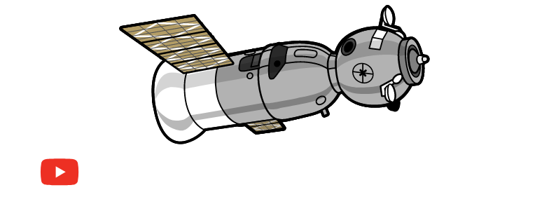 YoutTube撮影のために宇宙へGO!!